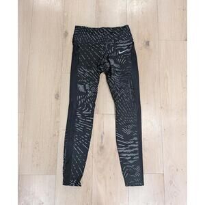 Womens Nike Dri-Fit Run Division Leggings Reflective Pants DD6803-010 Size S‎